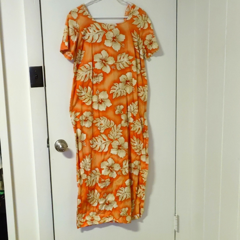 Hawaiian style MuMu dress